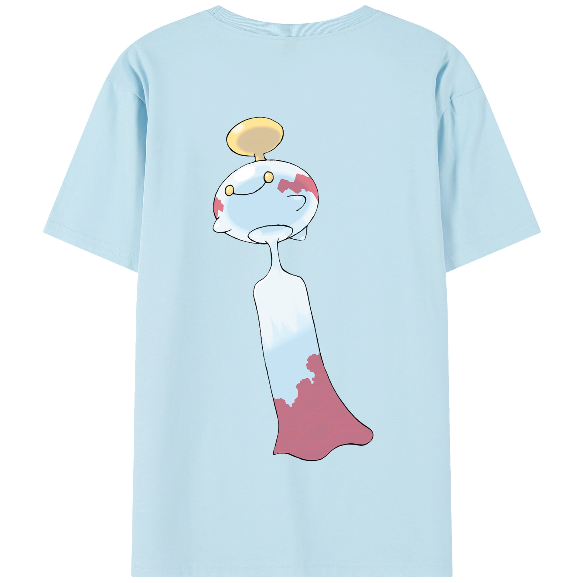 （画像用） ポケットモンスター Pokémon 綿100％半袖Tシャツ（背面プリント）